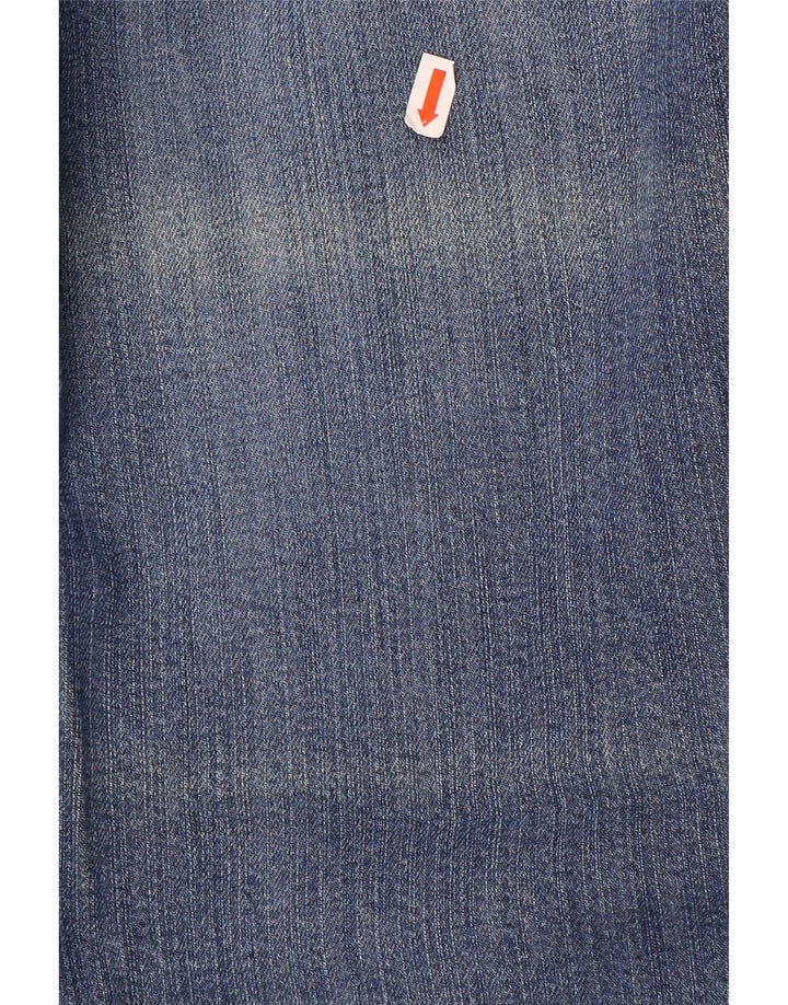 Esprit Jean Bootcut Femme UK 10 Petit W28 L30 Bleu Coton