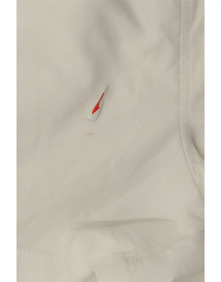 Adidas Short de sport pour homme Large Blanc Polyester