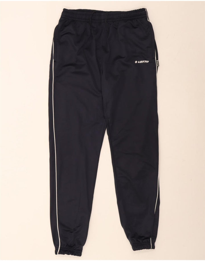 Lotto Pantalon de Survêtement Homme Joggers Large Bleu Marine Polyester