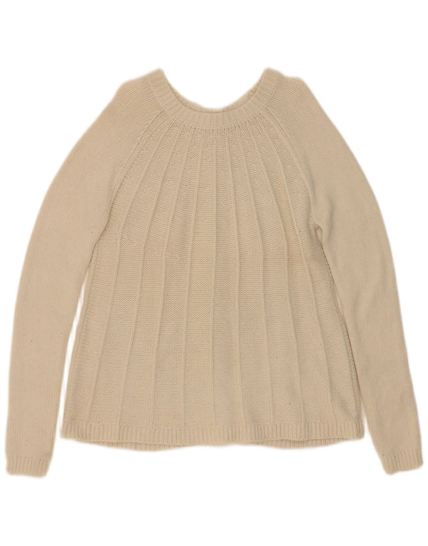 Boden Femme Cardigan Pull UK 42 Beige Moyen Polyamide
