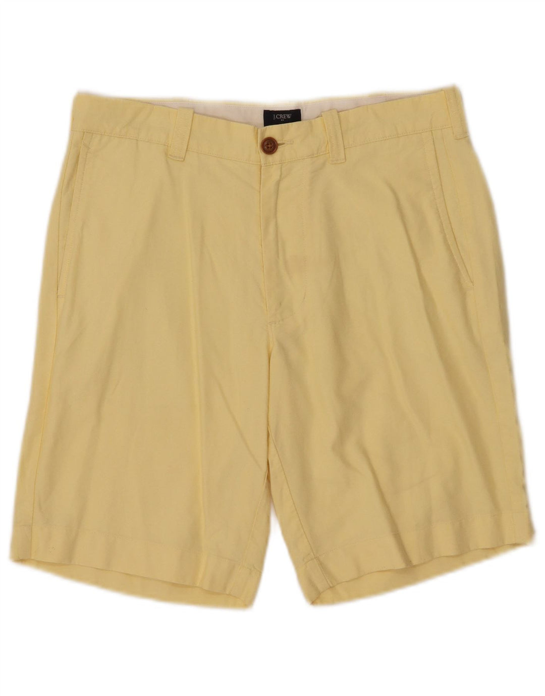 J. CREW Short Chino Homme W30 Coton Jaune Moyen