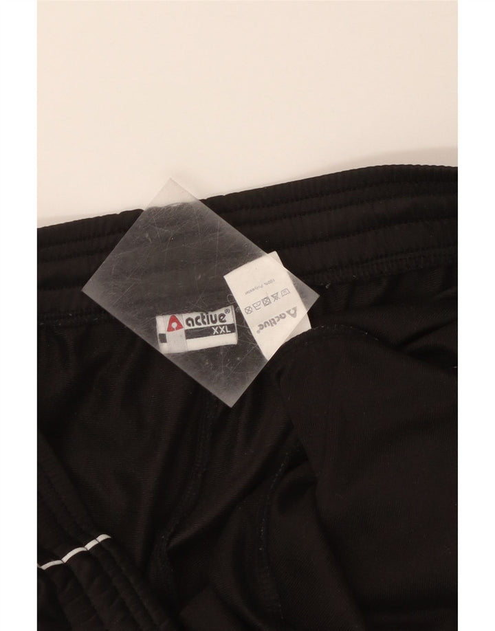 Active Pantalon de survêtement pour homme Joggers 2XL Noir Polyester