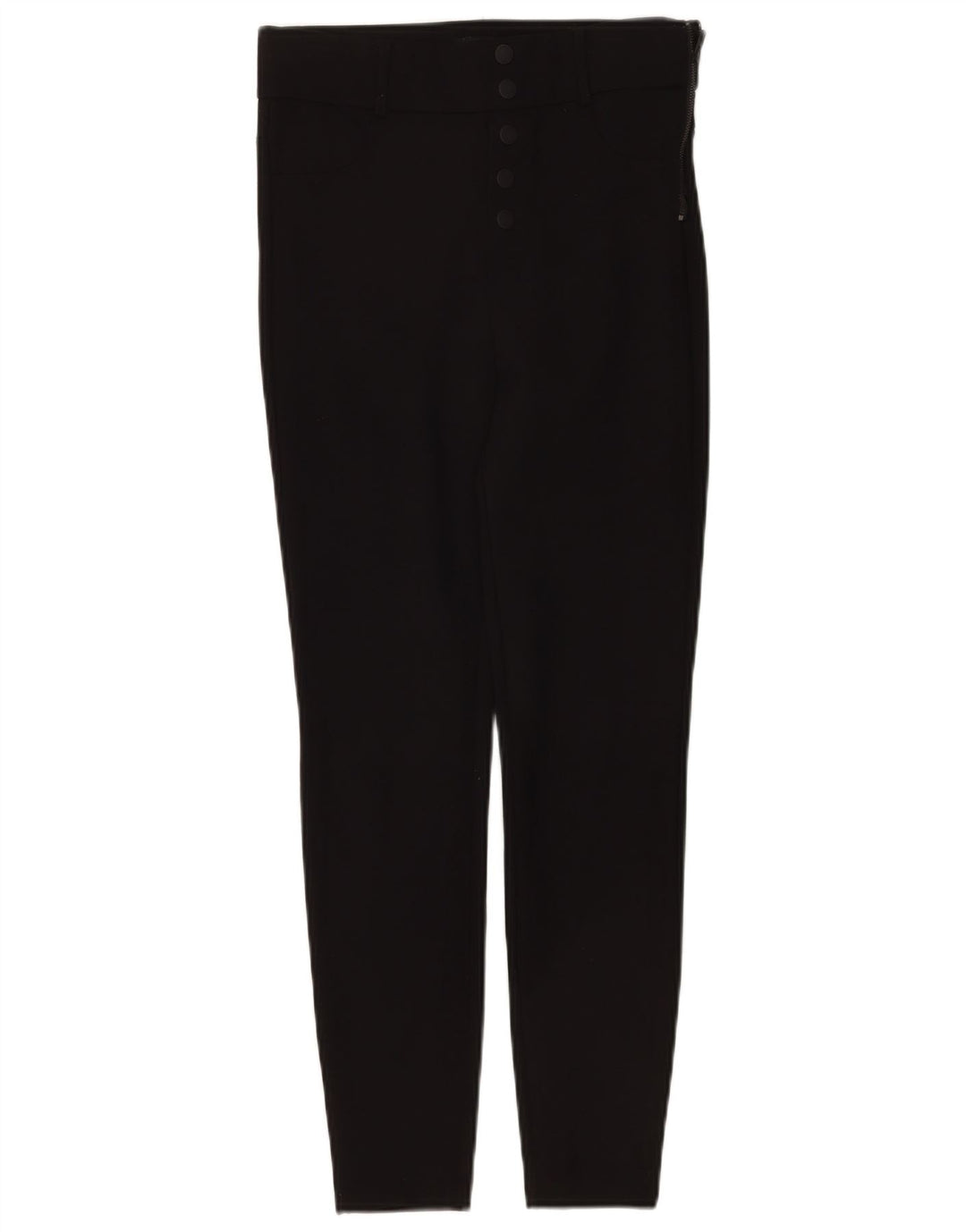 Zara Leggings Femme UK 14 Moyen Noir