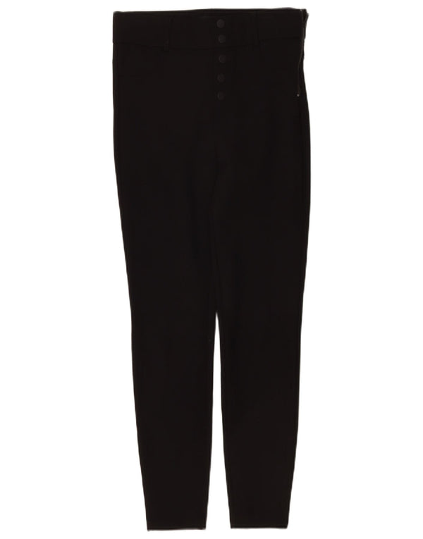 Zara Leggings Femme UK 14 Moyen Noir