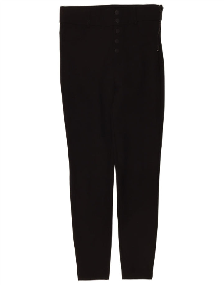 Zara Leggings Femme UK 14 Moyen Noir