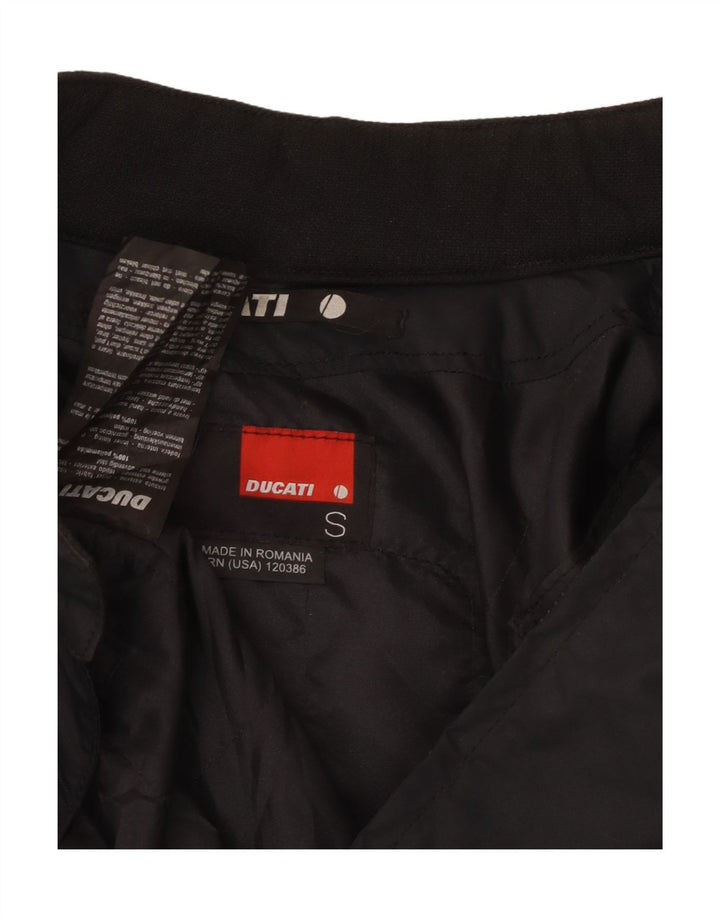 DUCATI Veste Graphic Racer Homme UK 36 Petit Noir Polyamide