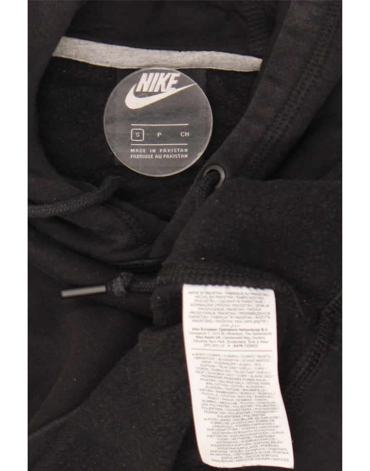 Nike Pull à capuche pour homme Petit coton noir