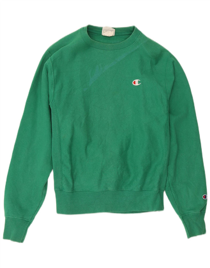 Champion Reverse Weave Sweatshirt Pull Petit Vert