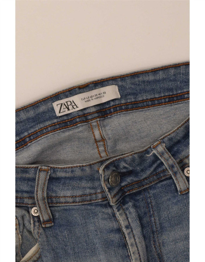 Zara Short en jean pour homme EU 42 Large W32 Bleu