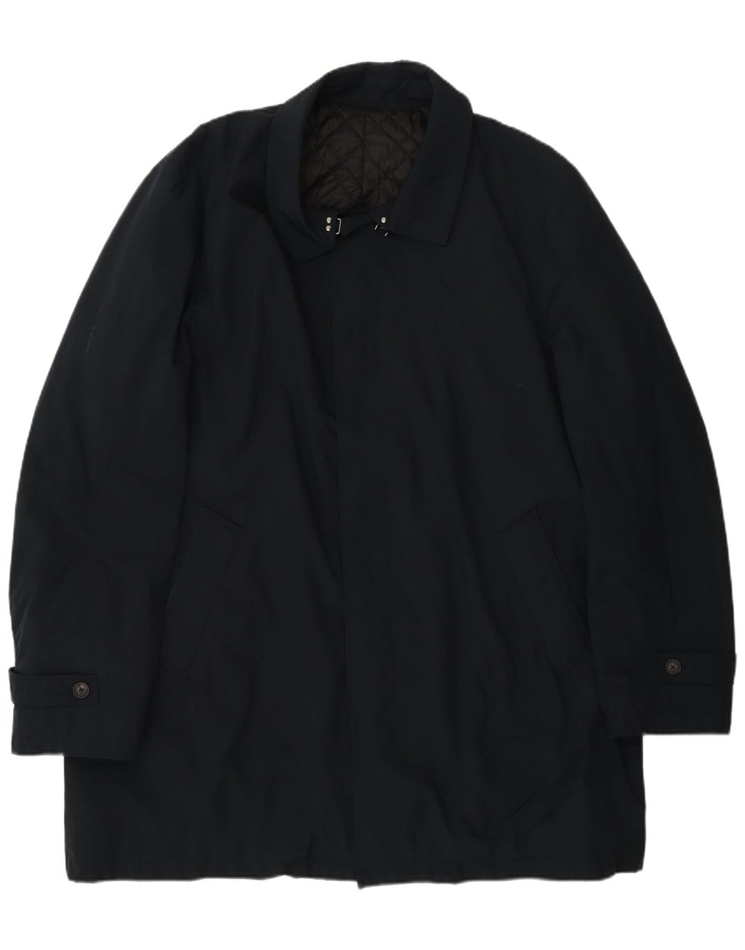 Borsalino Imperméable Homme IT 56 3XL Bleu Marine Polyester Classique