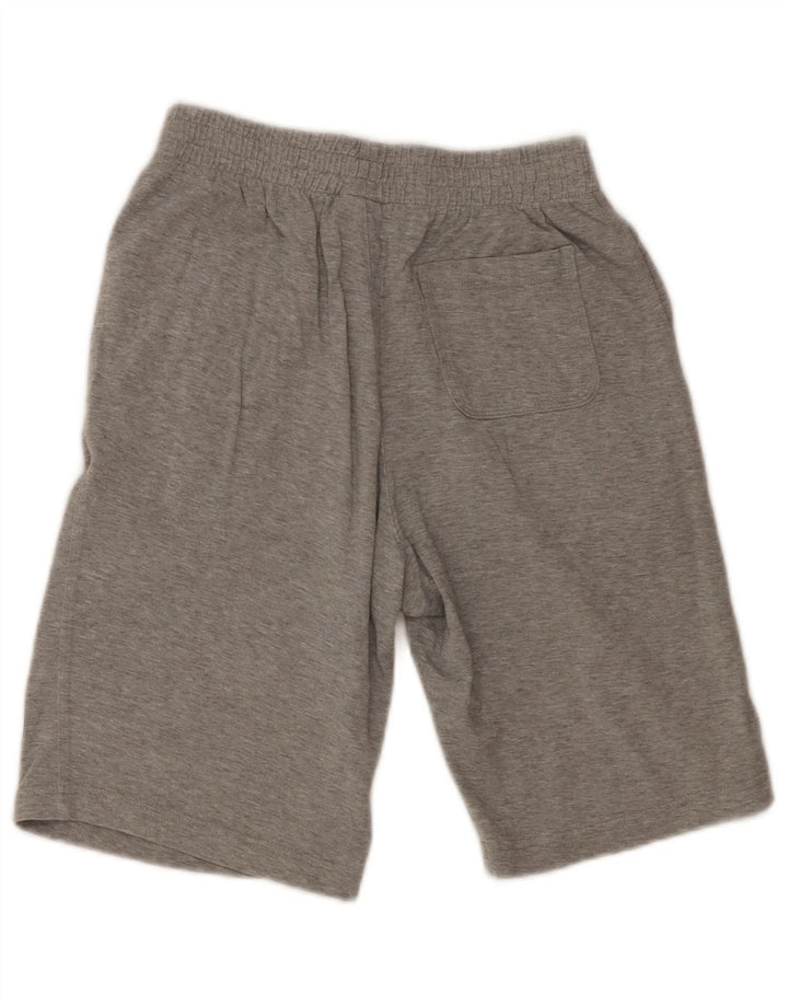 Nike Short de Sport Graphique Garçon 10-11 Ans Gris Moyen Coton