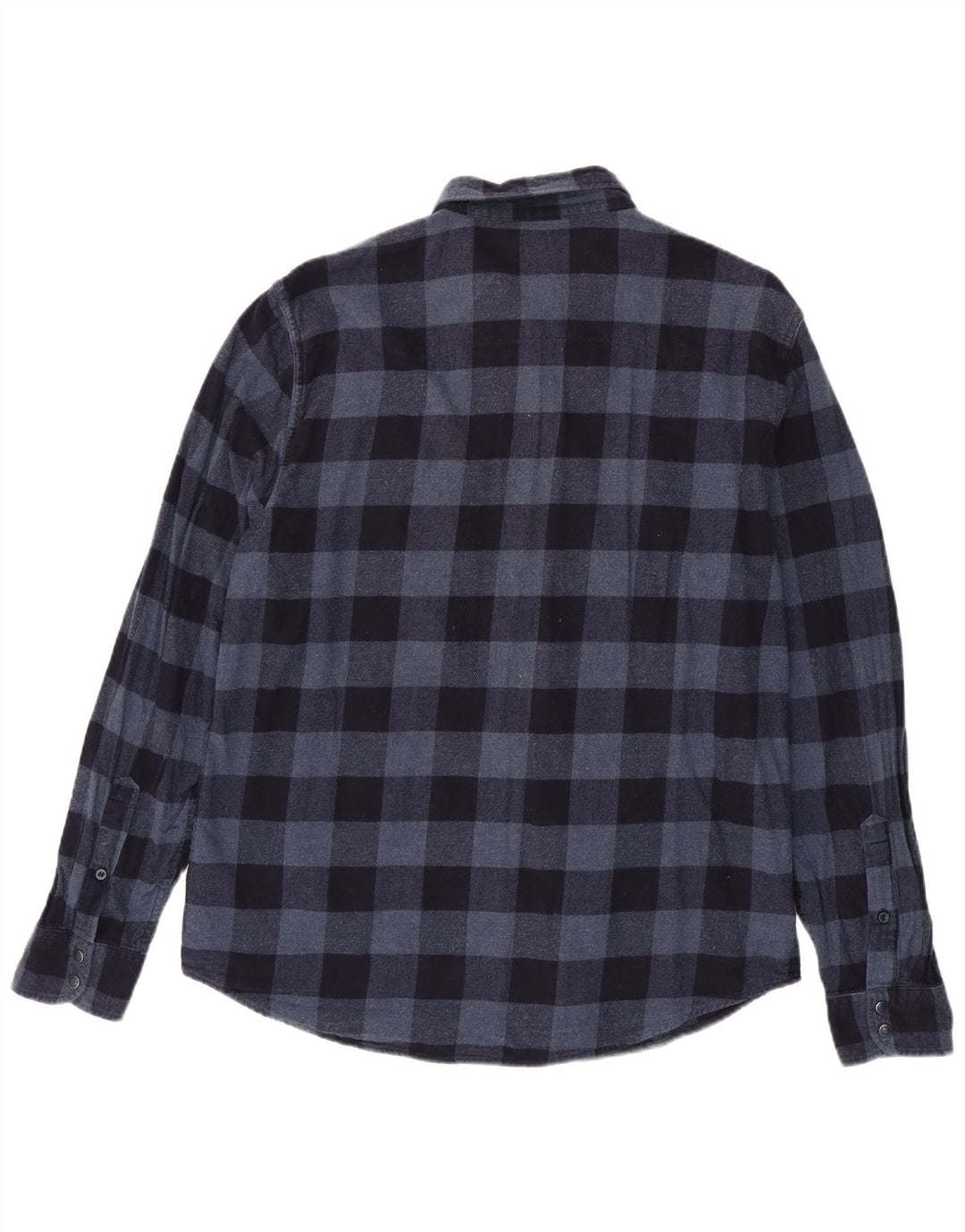 Lee Chemise en flanelle pour homme Coupe régulière XL Bleu marine en coton vichy