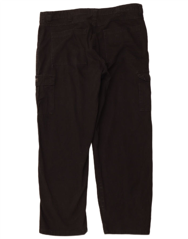 WRANGLER Pantalon Cargo Droit Homme W40 L32 Coton Noir