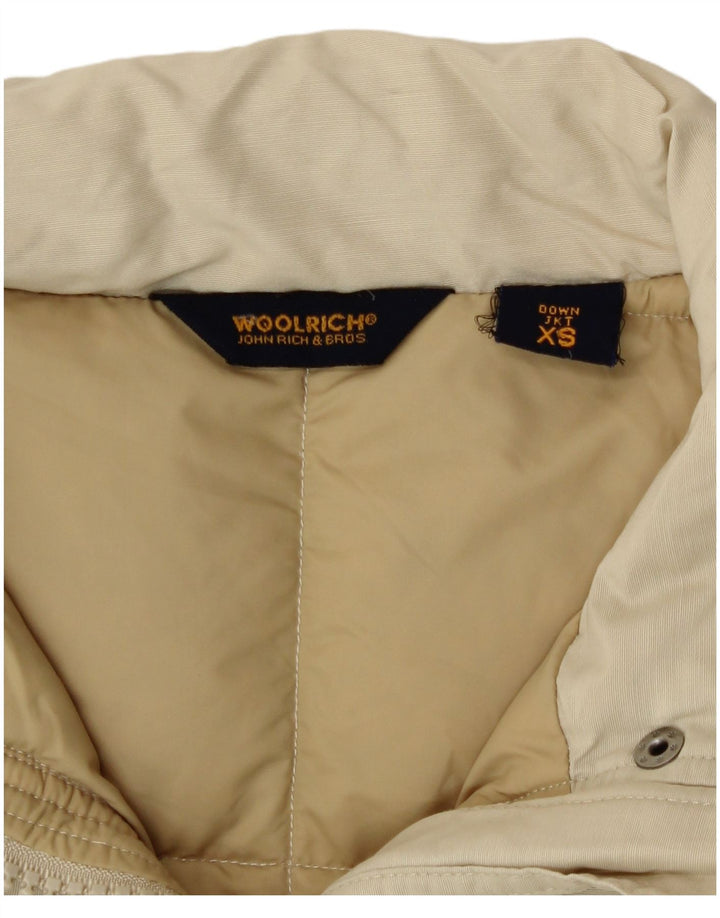 Woolrich Veste matelassée coupe ample UK 6 XS Beige Polyamide