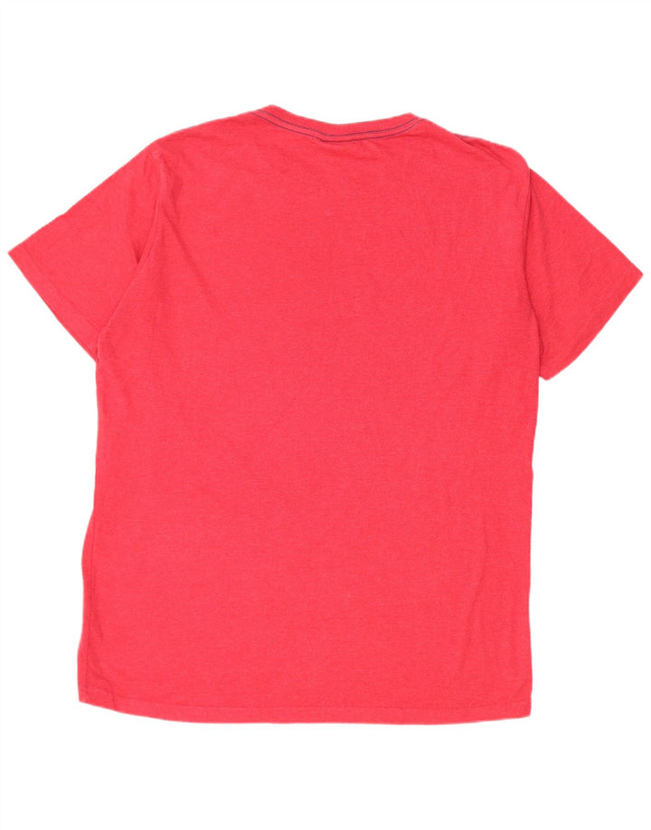 WEIRD FISH T-Shirt graphique pour hommes, grand coton rouge