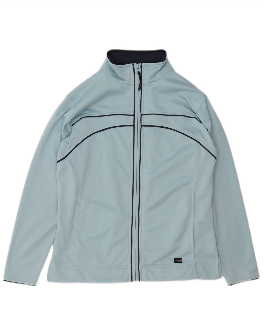 Asics Veste de Survêtement Homme Bleu Moyen Polyester