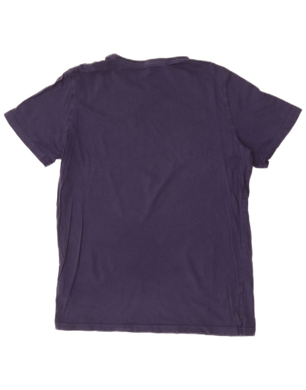 Puma T-Shirt Graphique Garçon 15-16 ans Bleu Marine Coton