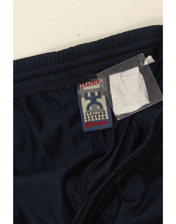 Lotto Pantalon de survêtement pour homme 3XL Bleu marine Polyester