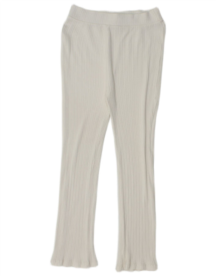 Zara Femmes Trafaluc Leggings UK 8 Petit Blanc