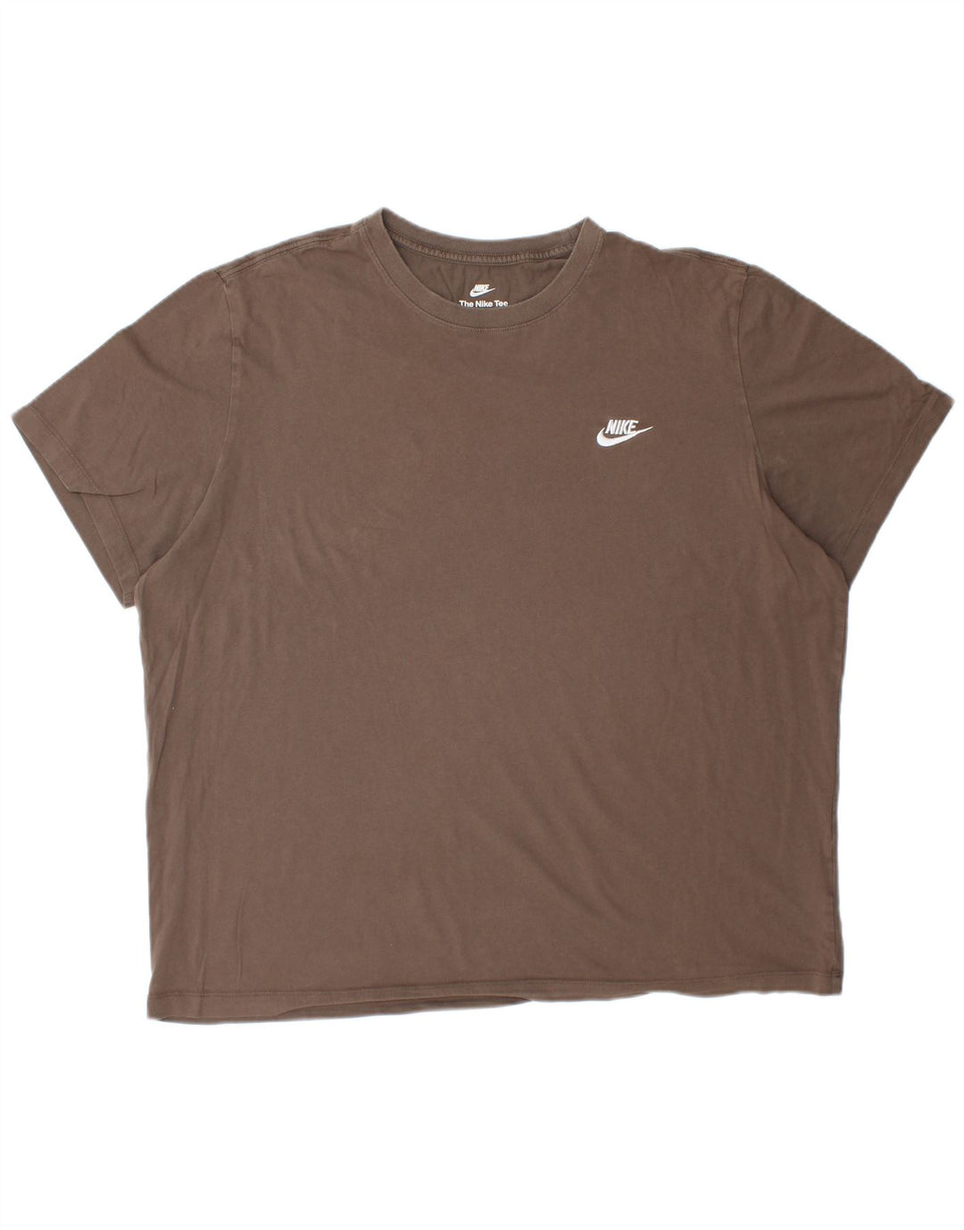 NIKE T-Shirt Homme Top 2XL Marron Coton