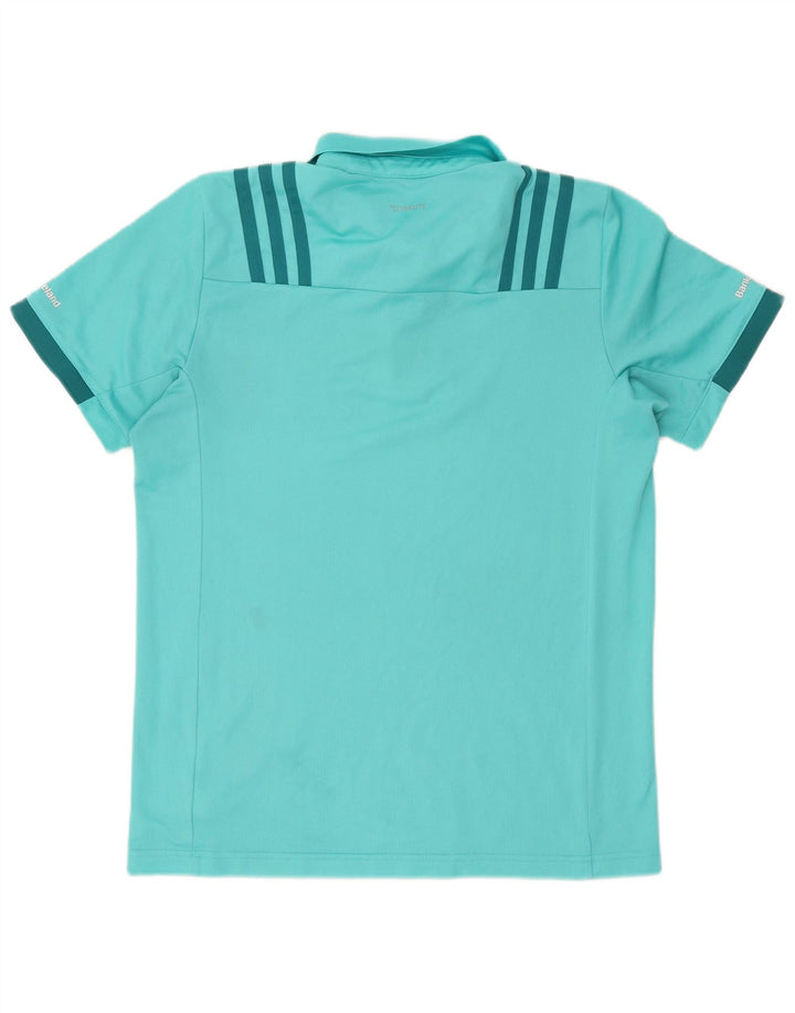 Adidas Hommes Munster Rugby Graphic Polo Grand Bleu Polyester