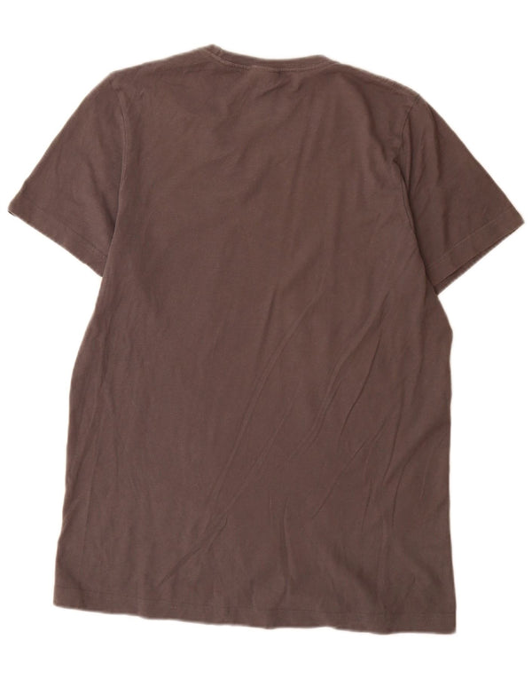 Adidas T-shirt graphique pour hommes, petit, gris, coton