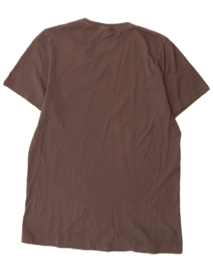 Adidas T-shirt graphique pour hommes, petit, gris, coton