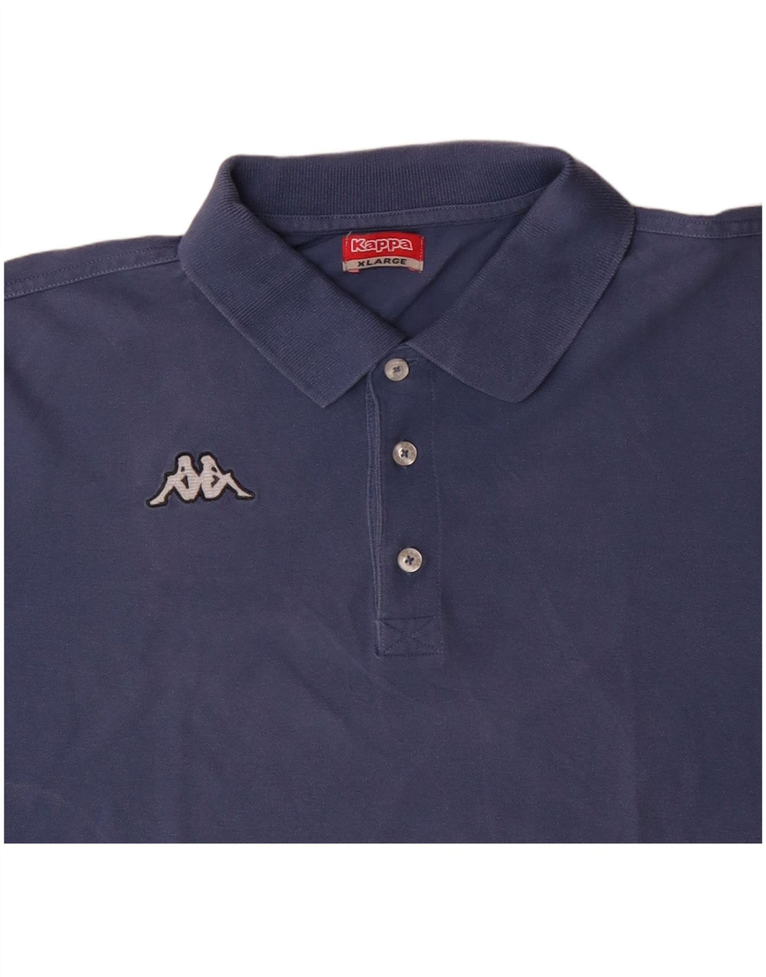 KAPPA Polo Homme XL Bleu Coton
