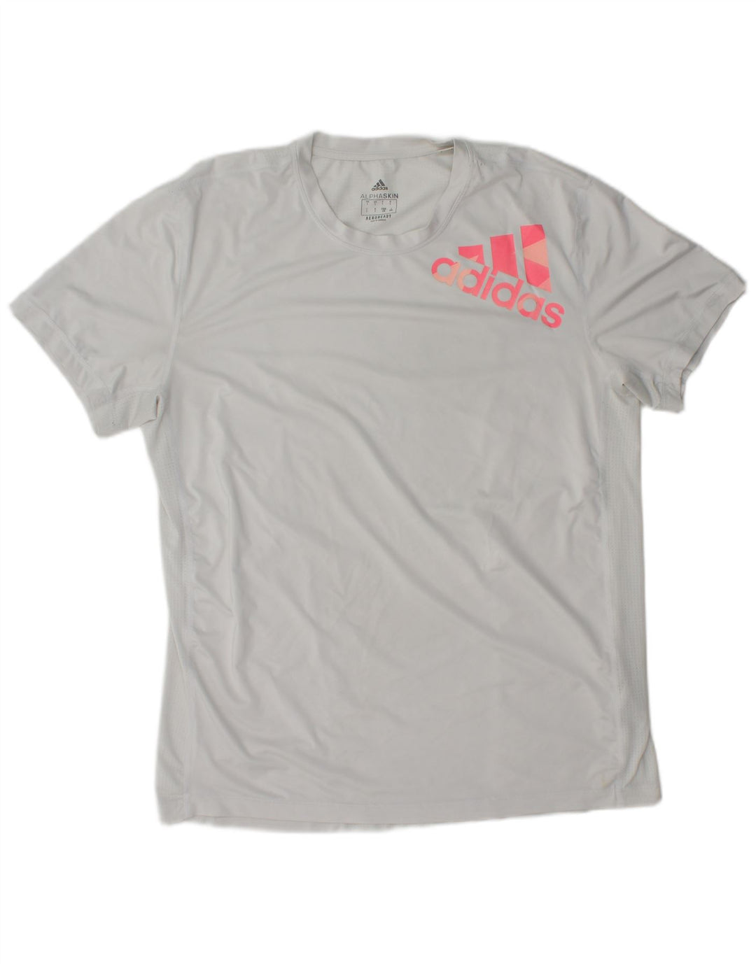 ADIDAS T-shirt graphique Aeroready pour hommes, grand gris, polyester