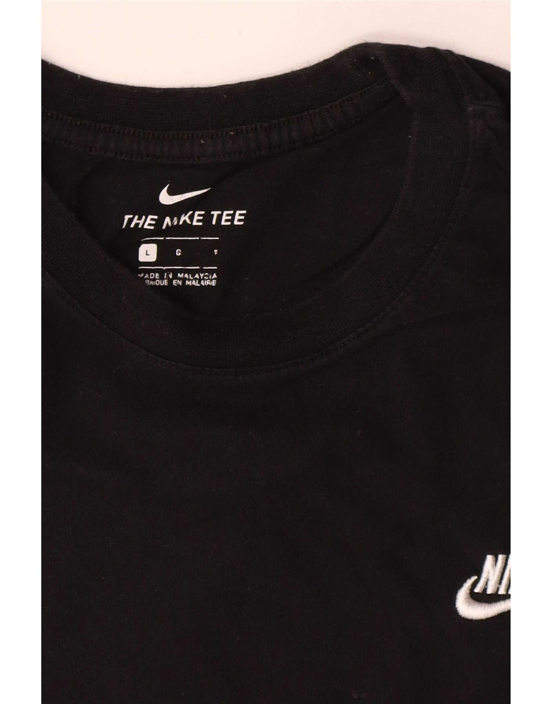 Nike T-Shirt Homme Grand Noir Coton