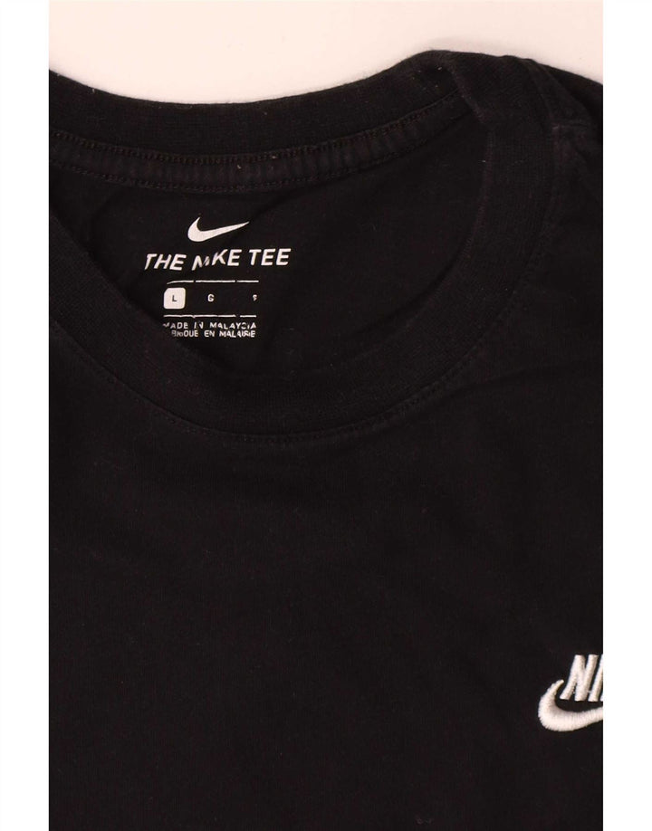 Nike T-Shirt Homme Grand Noir Coton