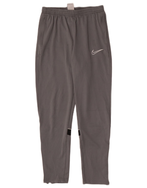 Nike Pantalon de survêtement Dri Fit pour garçon 13-14 ans XL Gris Colorblock