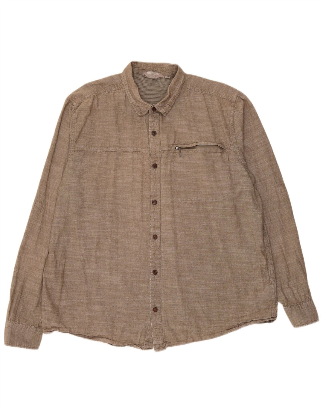 Mountain Warehouse Chemise Homme 2XL Gris Coton