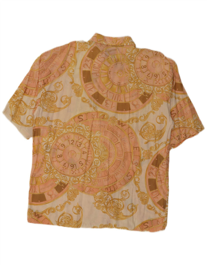 Imperial Chemise graphique à manches courtes pour homme XL Beige