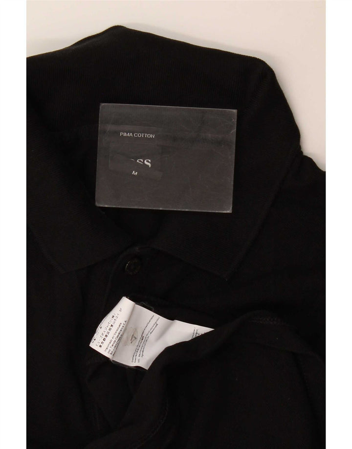 Hugo Boss Polo Homme Coton Noir Moyen