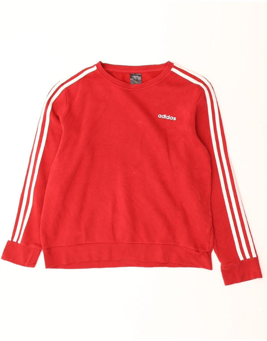 ADIDAS Sweat-shirt pour femme UK 20/22 XL Rouge