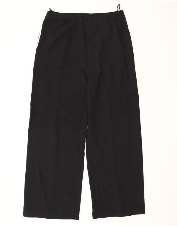 Marks & Spencer Pantalon de survêtement pour femme UK 44 Medium Noir Polyester