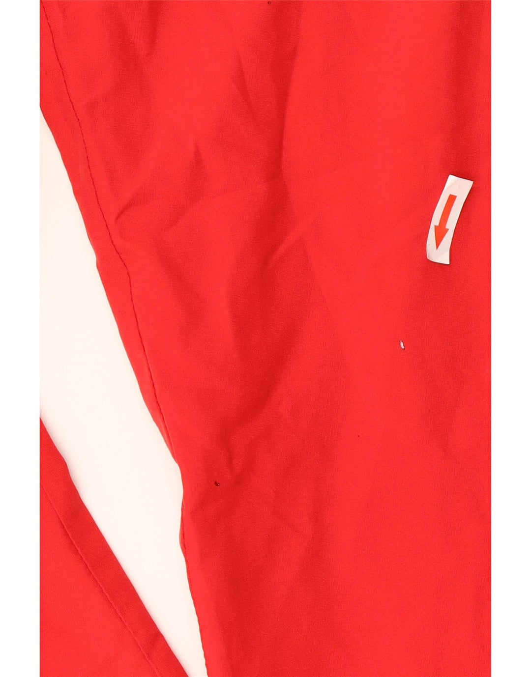 Adidas Pantalon de survêtement pour homme UK 44/46 Large Rouge Polyester