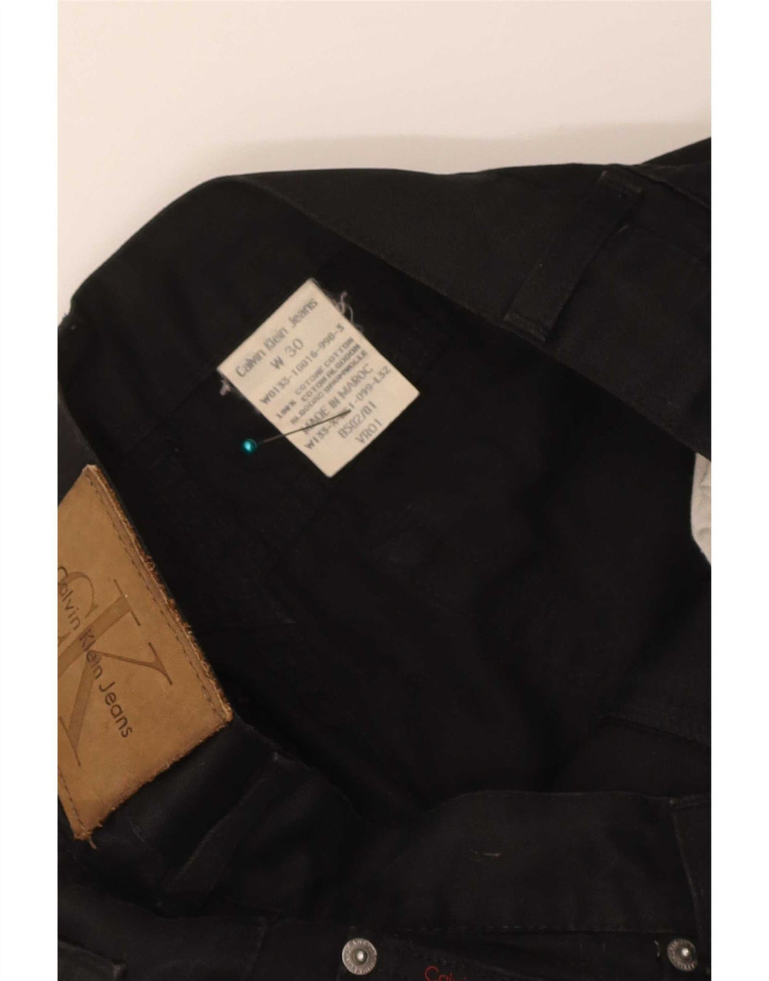 Calvin Klein Jean Slim Homme W30 L32 Coton Noir