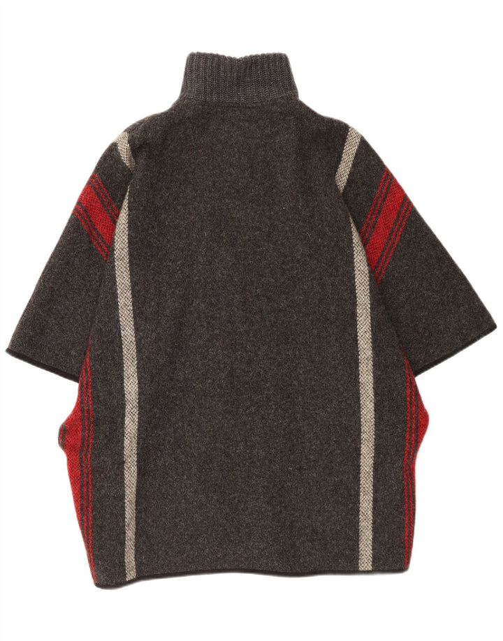 Massimo Dutti Pull cardigan surdimensionné pour femme UK 14 Gris moyen