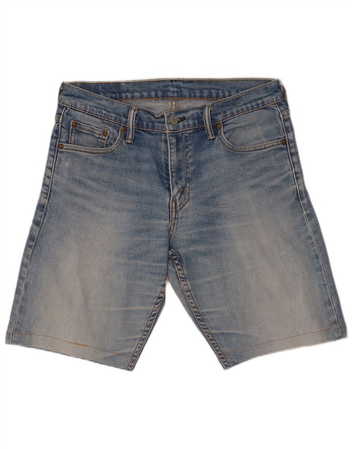 Levi's Short en Jean 504 W30 Homme Bleu Moyen