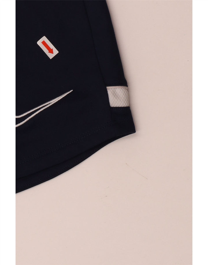 NIKE Short de sport Dri Fit pour femme UK 4 XS Bleu marine