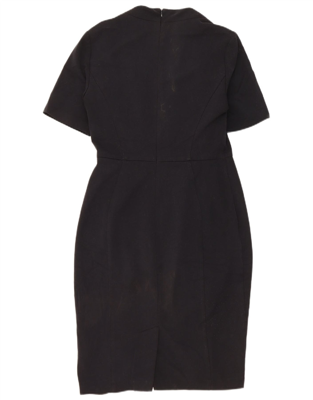 Marks & Spencer Robe moulante pour femme UK 10 Small Noir Polyester