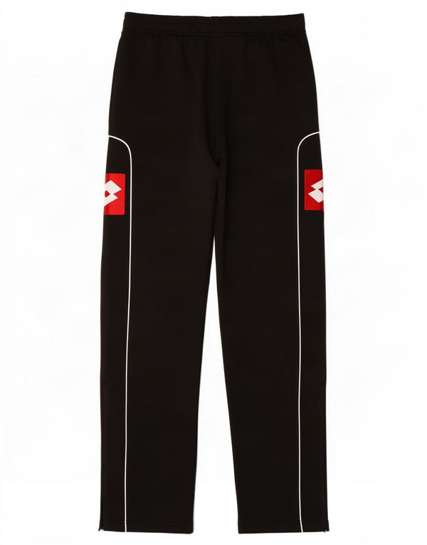 Lotto Pantalon De Survêtement Graphique Homme Noir Moyen Polyester Colorblock