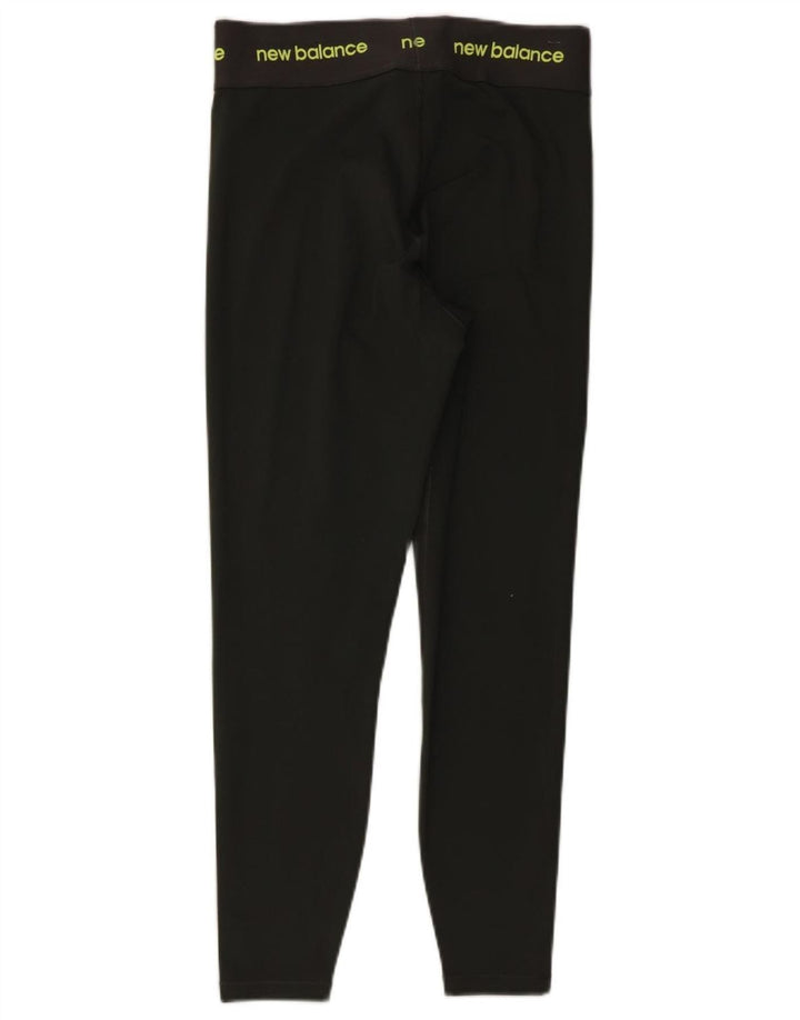 NEW BALANCE Leggings graphiques pour femmes UK 12 Polyester kaki moyen