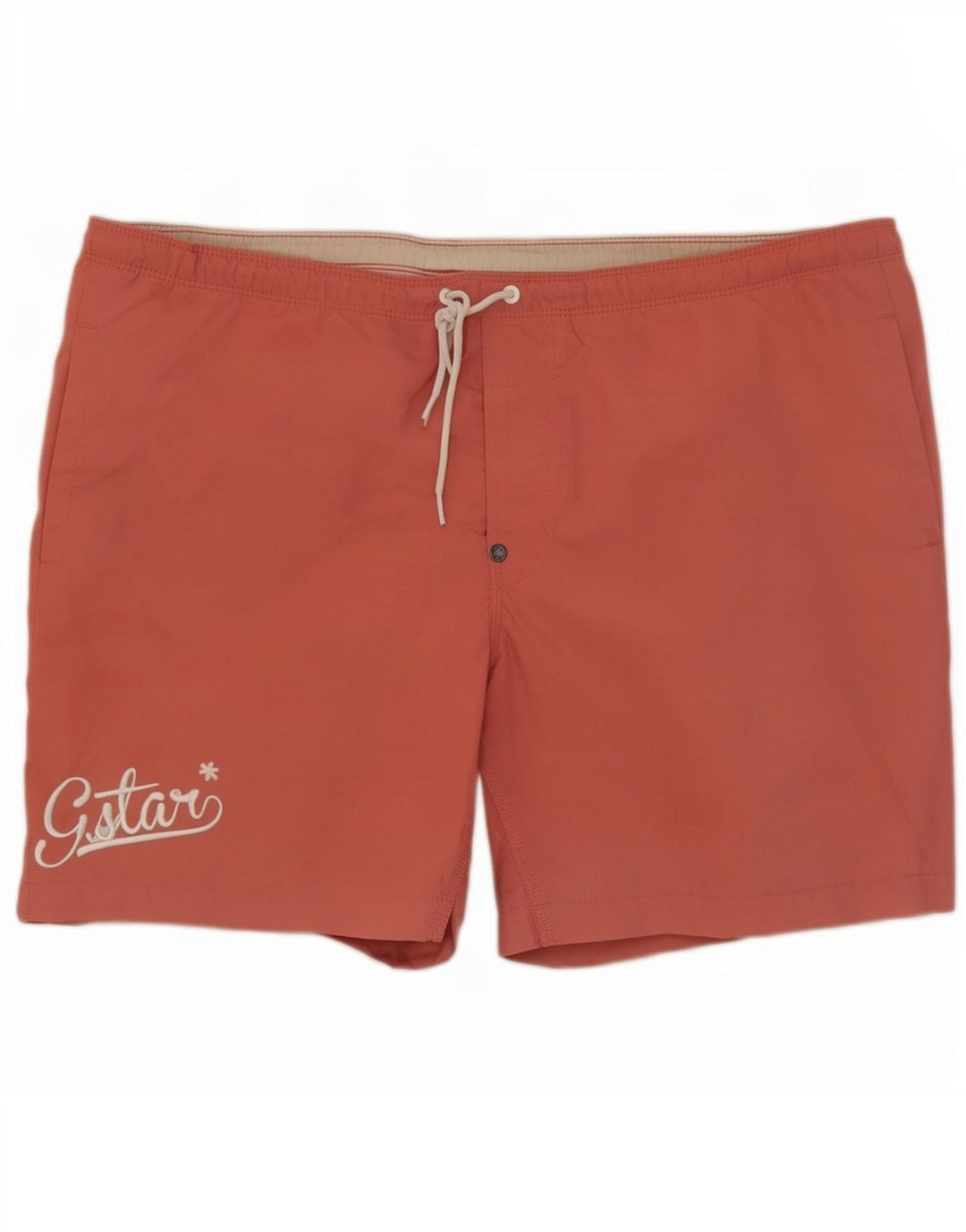 G-Star Short de bain graphique homme grand rouge polyester