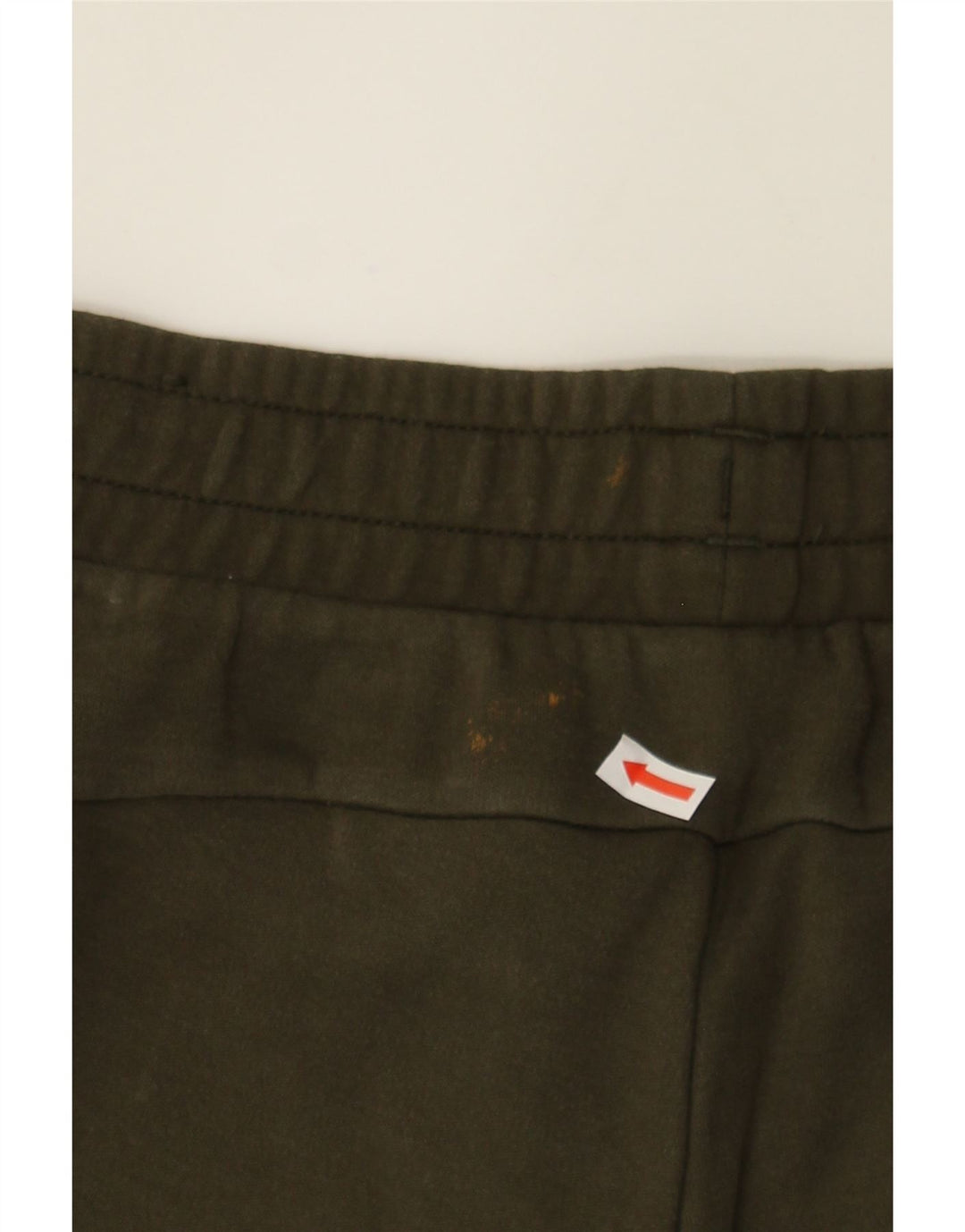 PUMA Mens Tracksuit Trousers Medium Khaki Colourblock Cotton Vintage Puma and Second-Hand Puma from Messina Hembry 