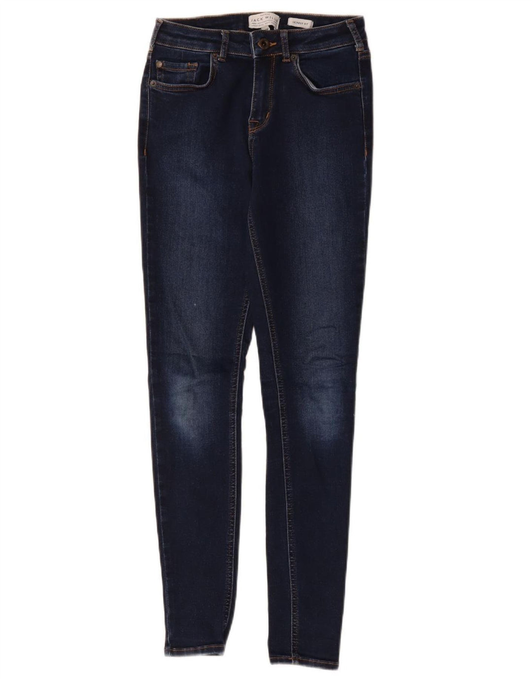 Jack & Jones Jean skinny femme W26 L28 bleu marine polyester