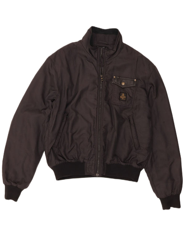 Refrigiwear Veste Bomber Homme UK 42 XL Noir Polyamide