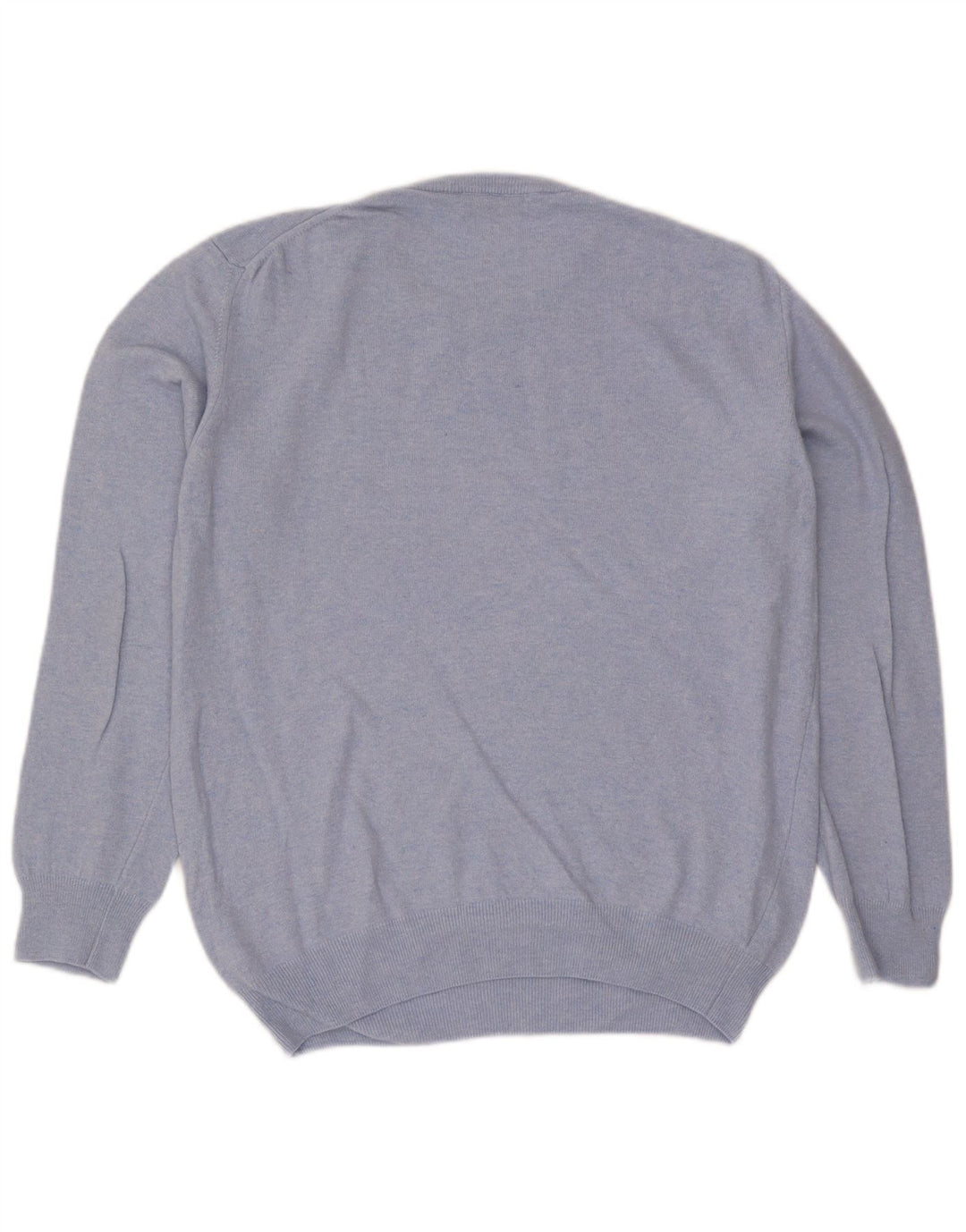 Trussardi Pull Col Ras Du Cou Laine Bleu Moyen |